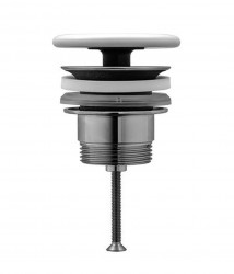 DURAVIT - Příslušenství Neuzatvárateľný umývadlový výpust 1 1/4, biela (0050750000)