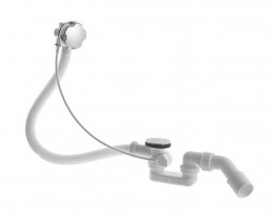 DURAVIT - Příslušenství Odtoková a prepadová súprava, bowden, chróm (790225000001000)