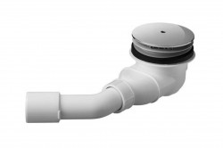 DURAVIT - Příslušenství Odtoková súprava na sprchové vaničky, chróm (791260000001000)