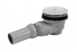 DURAVIT - Příslušenství Odtoková súprava pre sprchové vaničky, vodorovný odpad, chróm (790263000000000)