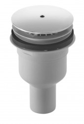 DURAVIT - Příslušenství Odtoková súprava pre sprchové vaničky, zvislý odpad, biela (790269000000000)