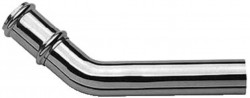 DURAVIT - Příslušenství Odtokový oblúk, priemer 32 mm, chróm (0050251000)