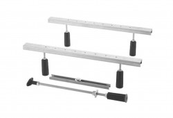 DURAVIT - Příslušenství Podstavné nožičky na rohové vane D-Code (790128000000000)