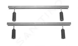 DURAVIT - Příslušenství Podstavné nožičky na vane a sprchové vaničky D-Code, pre dĺžku nad 1000 mm (790127000000000)