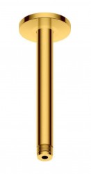 DURAVIT - Příslušenství Sprchové rameno stropné, 21 cm, zlatá (UV0670025034)