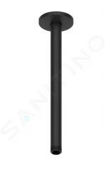 DURAVIT - Příslušenství Sprchové rameno stropné, 300 mm, matná čierna (UV0670026046)