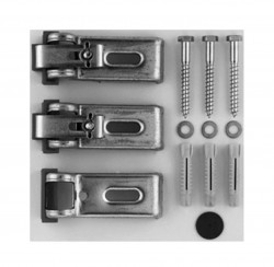 DURAVIT - Příslušenství Súprava na ukotvenie vane a sprchovej vaničky (790103000000000)