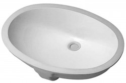 DURAVIT - Santosa Umývadlo zápustné, 51x38 cm, s prepadom, biela (0466510000)