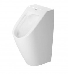 DURAVIT - Soleil by Starck Pisoár, zadný prívod, Rimless, biela (2830300000)