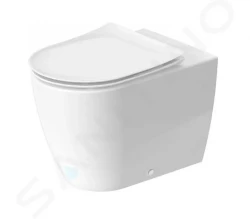 DURAVIT - Soleil by Starck Stojace WC, vodorovný odpad, HygieneGlaze, biela (2010092000)