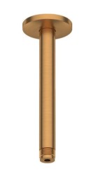 DURAVIT - Sprchové rameno stropné, 21 cm, kefovaný bronz (UV0670025004)