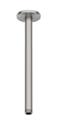 DURAVIT - Sprchové rameno stropné, 30 cm, kefovaná nerezová (UV0670026070)