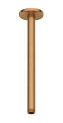 DURAVIT - Sprchové rameno stropné, 30 cm, kefovaný bronz (UV0670026004)
