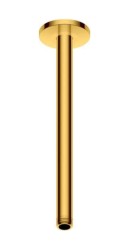 DURAVIT - Sprchové rameno stropné, 30 cm, zlatá (UV0670026034)