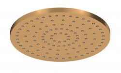DURAVIT - Sprchy Hlavová sprcha, priemer 25 cm, MinusFlow, kefovaný bronz (UV0662018004)