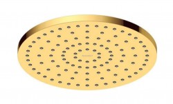 DURAVIT - Sprchy Hlavová sprcha, priemer 25 cm, MinusFlow, zlatá (UV0662018034)