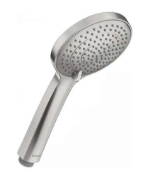 DURAVIT - Sprchy Sprchová hlavica, 3 prúdy, MinusFlow, kefovaná nerezová (UV0652016070)