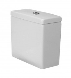 DURAVIT - Starck 3 Splachovacia nádrž, pripojenie dole vľavo, alpská biela (0932000001)