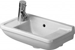 DURAVIT - Starck 3 Umývadielko 50x26 cm, bez otvoru na batériu, biela (0751500000)