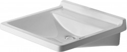 DURAVIT - Starck 3 Umývadlo Med, 60x55 cm, bez otvoru na batériu, biela (0312600000)