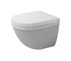 DURAVIT - Starck 3 Závesné WC, HygieneGlaze, biela (2227092000)