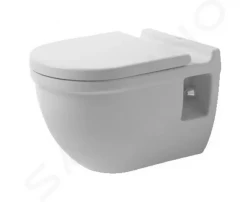 DURAVIT - Starck 3 Závesné WC, s HygieneGlaze, biela (2215092000)