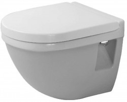 DURAVIT - Starck 3 Závesné WC, WonderGliss, biela (22020900001)
