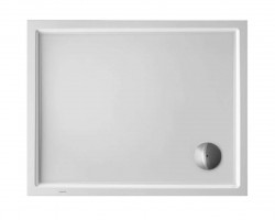 DURAVIT - Starck Slimline Sprchová vanička, 100x80 cm, biela (720119000000000)