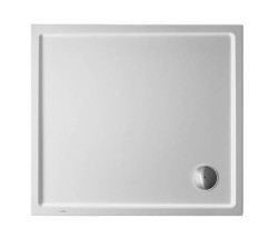 DURAVIT - Starck Slimline Sprchová vanička, 100x90 cm, Antislip, biela (720120000000001)