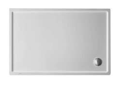 DURAVIT - Starck Slimline Sprchová vanička, 120x80 cm, Antislip, biela (720121000000001)