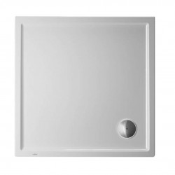 DURAVIT - Starck Slimline Sprchová vanička, 80x80 cm, Antislip, biela (720114000000001)