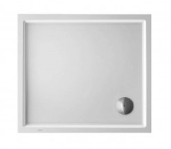 DURAVIT - Starck Slimline Sprchová vanička, 90x80 cm, biela (720118000000000)