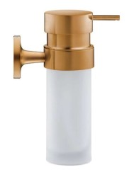 DURAVIT - Starck T Dávkovač mydla s držiakom, matné sklo/kefovaný bronz (0099350400)