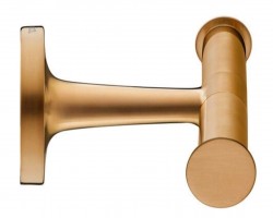 DURAVIT - Starck T Dvojitý držiak toaletného papiera, kefovaný bronz (0099380400)