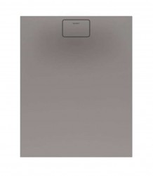 DURAVIT - Stonetto Sprchová vanička, 100x80 cm, matná sivá (720147180000000)