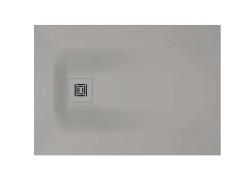 DURAVIT - Sustano Sprchová vanička, 100x70 cm, DuraSolid, matná sivá (720272630000000)