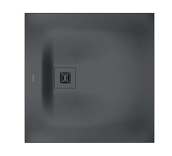 DURAVIT - Sustano Sprchová vanička, 80x80 cm, DuraSolid, matná tmavosivá (720269650000000)