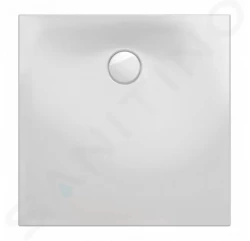 DURAVIT - Tempano Sprchová vanička 1000x900 mm, Antislip, biela (720195000000001)