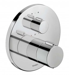 DURAVIT - Termostatická batéria pod omietku, na 2 spotrebiče, chróm (TH4200014010)