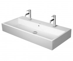 DURAVIT - Vero Air Dvojumývadlo, 100x47 cm, s prepadom, s otvormi na batérie, biela (2350100024)