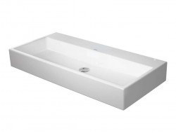 DURAVIT - Vero Air Umývadlo, 100x47 cm, bez prepadu, bez otvoru na batériu, biela (2350100070)