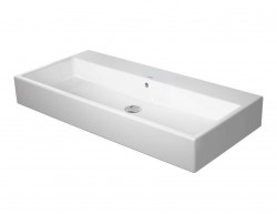 DURAVIT - Vero Air Umývadlo, 100x47 cm, s prepadom, bez otvoru na batériu, biela (2350100060)