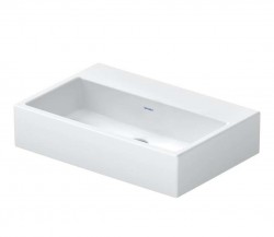DURAVIT - Vero Air Umývadlo, 60x40 cm, bez prepadu, bez otvoru na batériu, WonderGliss, biela (23686000701)