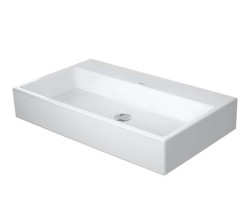 DURAVIT - Vero Air Umývadlo, 80x47 cm, bez prepadu, bez otvoru na batériu, biela (2350800079)