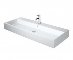 DURAVIT - Vero Air Umývadlo nábytkové, 120x47 cm, s prepadom, otvor na batériu, biela (2350120027)
