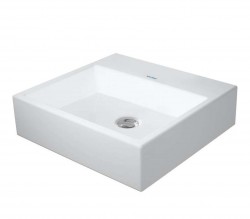 DURAVIT - Vero Air Umývadlo nábytkové, 50x47 cm, bez prepadu, bez otvoru na batériu, biela (2350500079)