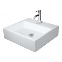 DURAVIT - Vero Air Umývadlo nábytkové, 50x47 cm, bez prepadu, otvor na batériu, biela (2350500071)