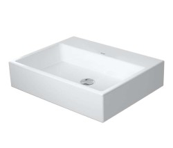 DURAVIT - Vero Air Umývadlo nábytkové, 60x47 cm, bez prepadu, bez otvoru na batériu, biela (2350600079)