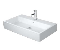 DURAVIT - Vero Air Umývadlo nábytkové, 80x47 cm, s prepadom, otvor na batériu, biela (2350800027)