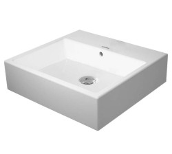 DURAVIT - Vero Air Umývadlová misa, 50x47 cm, s prepadom, bez otvoru na batériu, biela (2352500060)
